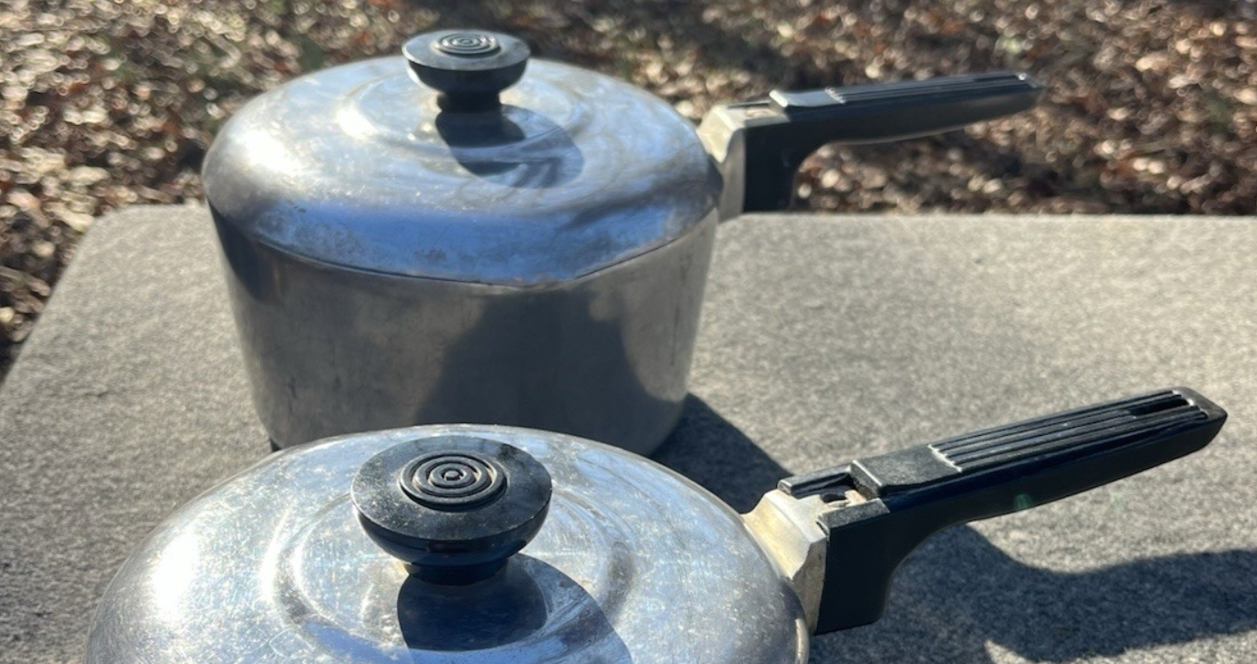 Vintage Wagner Ware Magnalite saucepan